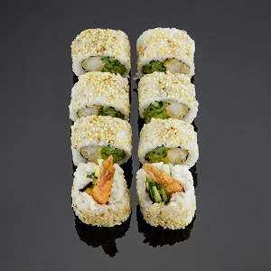 California maki - krewetka w tempurze