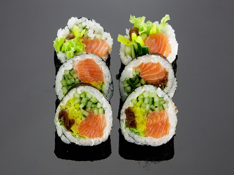 Futomaki - łosoś
