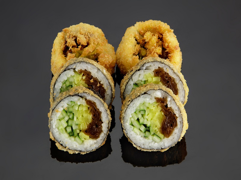 Futomaki w tempurze - mix warzyw