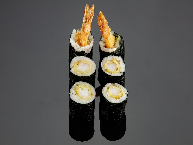 Hosomaki - krewetka w tempurze