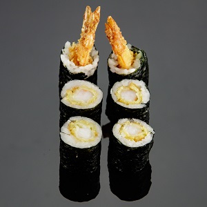 Hosomaki - krewetka w tempurze