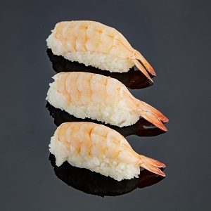 nigiri z krewetką